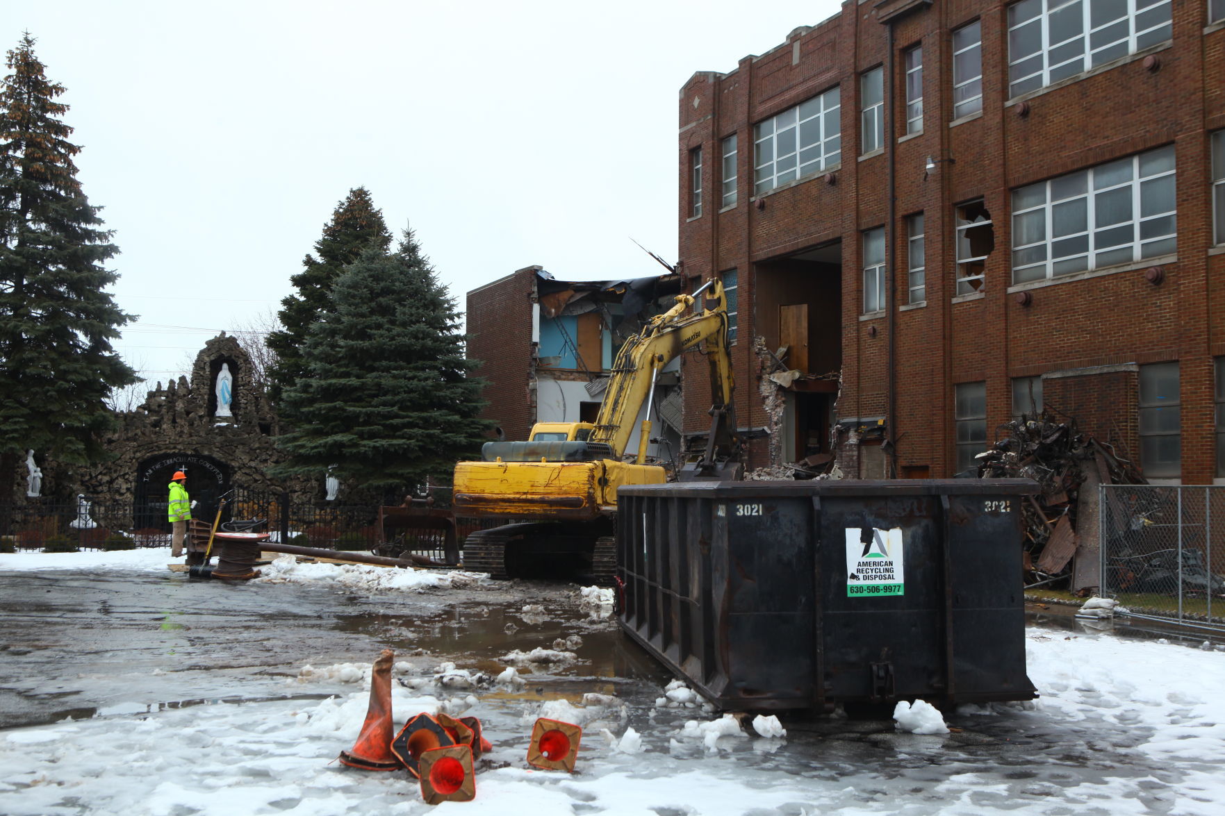 Immaculate Conception Church demolition
